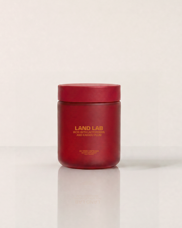Iron with Lactoferrin and Kakadu Plum™