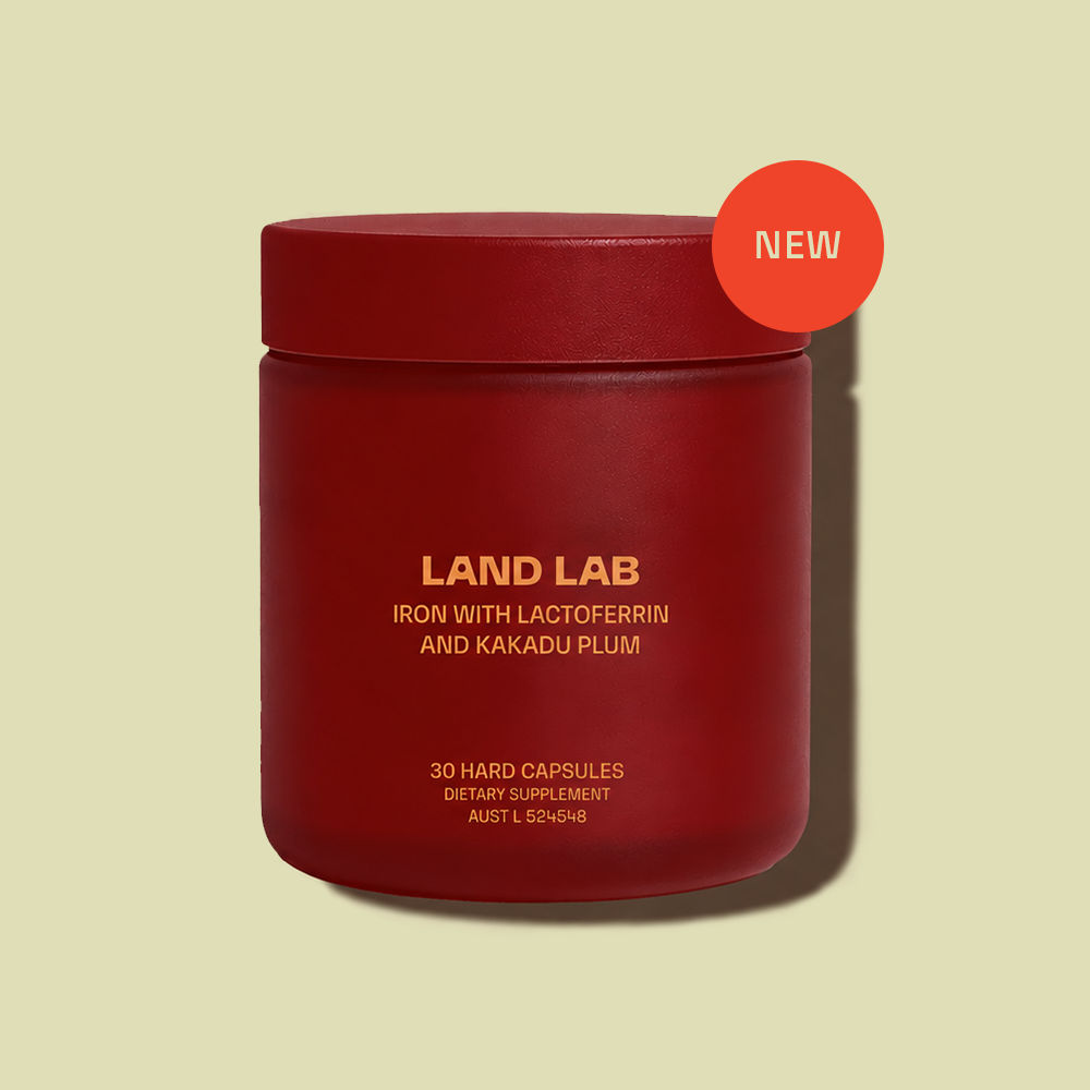 Iron with Lactoferrin & Kakadu Plum
