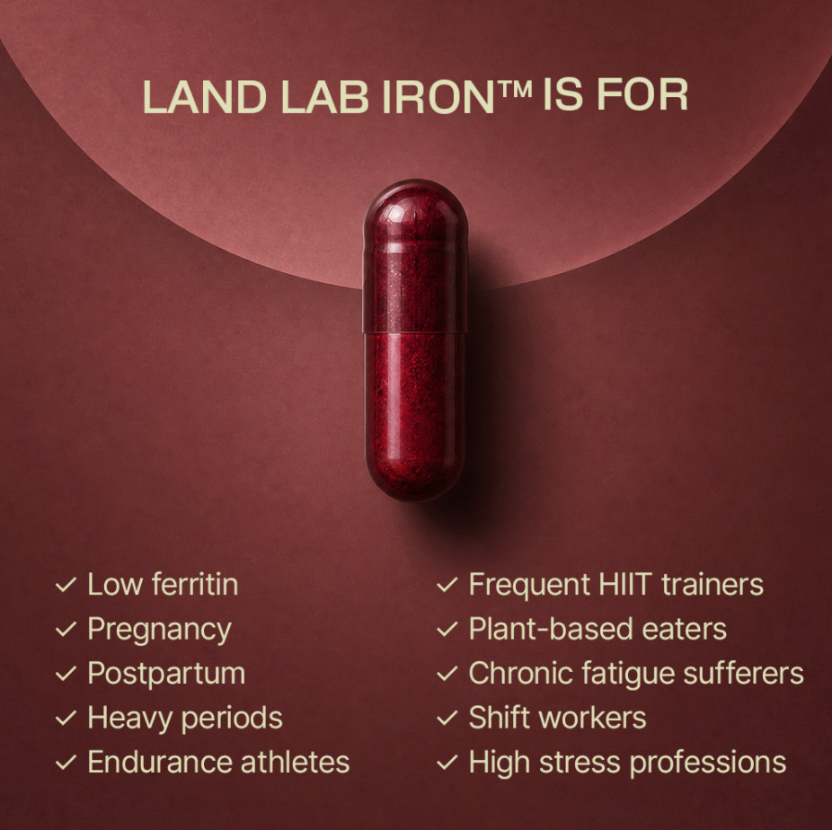Iron with Lactoferrin & Kakadu Plum